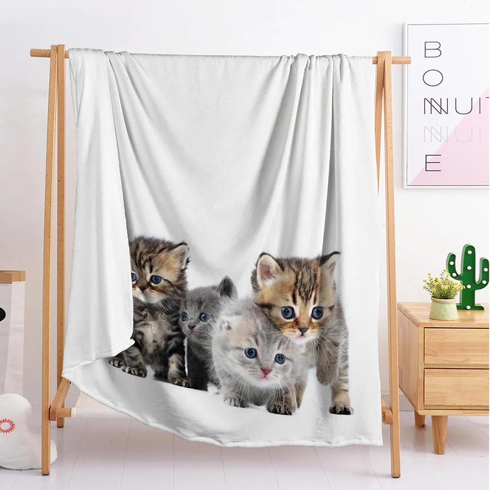 2020 three kittens animal Custom blankets Large and small size throw blanket tapestry sleeping blanket flannel blanket bedding
2020 three kittens animal Custom blankets Large and small size throw blanket tapestry sleeping blanket flannel blanket bedding