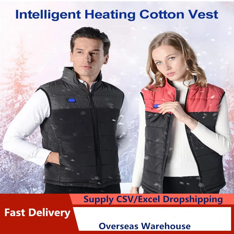 Outdoor USB Infrared Heated Vest Men Women Winter Dual System Temperature Control Heating Vest
Outdoor USB Infrared Heated Vest Men Women Winter Dual System Temperature Control Heating Vest
