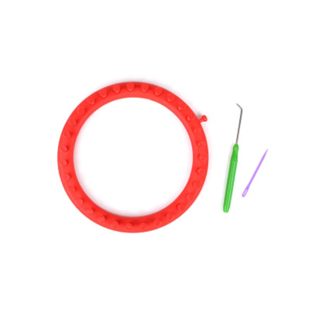 DIY Manual Circle Circular Knitting Looms Suture Needle Sewing Handmade Round Sock Home Craft Tool Scarf PP