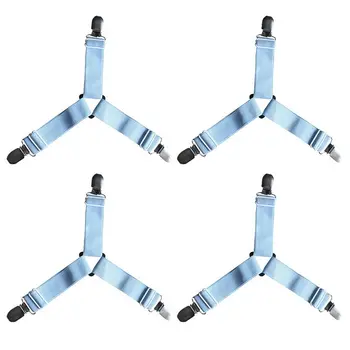Hot 4pcs/set Elastic Bed Sheet Clips Suspenders Home Bed Sheet Clips Straps Adjustable Heavy Duty
Hot 4pcs/set Elastic Bed Sheet Clips Suspenders Home Bed Sheet Clips Straps Adjustable Heavy Duty