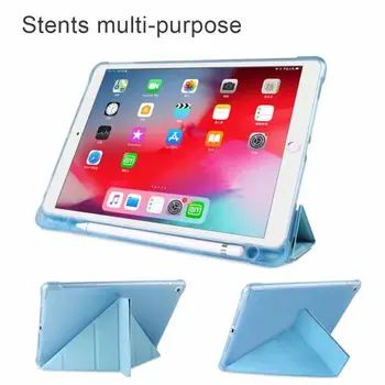 Smart Silicon Cover with Pencil Holder for IPad 7th 10.2 Inch 2019 Case for Ipad 10.2 / Pro 10.5 / Air 10.5 Auto Sleep/Wake Up
Smart Silicon Cover with Pencil Holder for IPad 7th 10.2 Inch 2019 Case for Ipad 10.2 / Pro 10.5 / Air 10.5 Auto Sleep/Wake Up