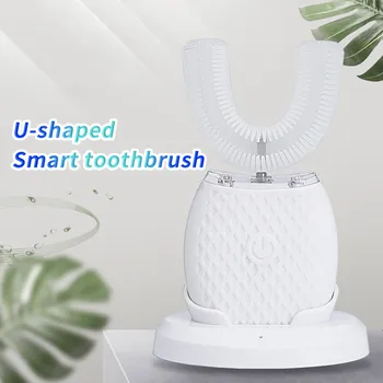 U-Shaped Electric Toothbrush Powerful Ultrasonic Electric Toothbrush USB Charging Washable Toothbrush Tooth Cleaning #YL5
U-Shaped Electric Toothbrush Powerful Ultrasonic Electric Toothbrush USB Charging Washable Toothbrush Tooth Cleaning #YL5