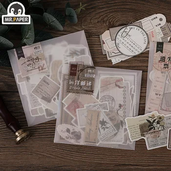 Mr.Paper 6 Designs 40pcs Letter Loose Leaf Vintage Style Time memory Material Notepad Original Creative Laptop Luggage Memo Pads
Mr.Paper 6 Designs 40pcs Letter Loose Leaf Vintage Style Time memory Material Notepad Original Creative Laptop Luggage Memo Pads