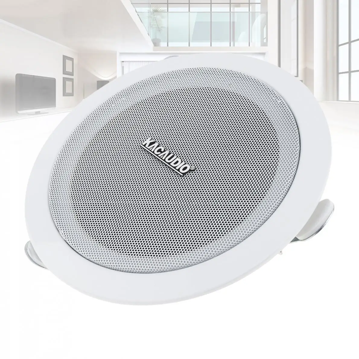 ABS 6W Surface Mount Metal Microphone Input USB Ceiling Speaker Public Broadcast Background Music Speaker for Home Restaurant
ABS 6W Surface Mount Metal Microphone Input USB Ceiling Speaker Public Broadcast Background Music Speaker for Home Restaurant