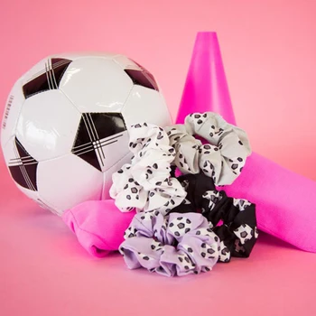 24Pcs/Set Soccer Black White Bow Hair Scrunchies Athletic Hair Ties Gentle Sports Elastic Hair Silk Scrunchy Hairbands Gift
24Pcs/Set Soccer Black White Bow Hair Scrunchies Athletic Hair Ties Gentle Sports Elastic Hair Silk Scrunchy Hairbands Gift