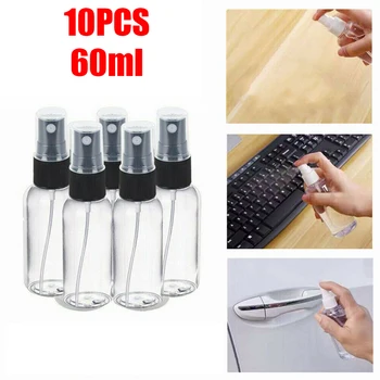 10PCS 60ml Empty Spray Bottle Travel Plastic Perfume Atomizer Pump Bottles Set Black+Transparent Spray Bottles
10PCS 60ml Empty Spray Bottle Travel Plastic Perfume Atomizer Pump Bottles Set Black+Transparent Spray Bottles