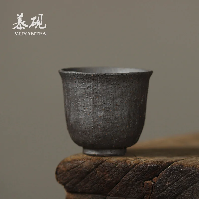 MuYan jingdezhen hand making coarse clay Japanese small ceramic sample tea cup tea cups kunfu tea light single cup
MuYan jingdezhen hand making coarse clay Japanese small ceramic sample tea cup tea cups kunfu tea light single cup