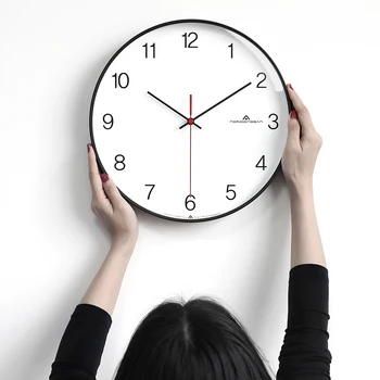 Metal Nordic Wall Clock Silent Minimalist Vintage Wall Clock Digital Mechanism Orologio Da Parete Living Room Decoration AA60WC
Metal Nordic Wall Clock Silent Minimalist Vintage Wall Clock Digital Mechanism Orologio Da Parete Living Room Decoration AA60WC