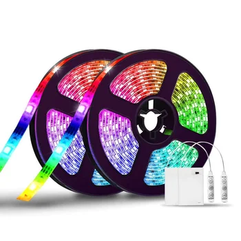 0.5m 1m 2m Ribbon RGB LED Strip Battery Operated SMD 5050 Flexible Tape Light Waterproof IR RF Remote Control Fita Led Stripe
0.5m 1m 2m Ribbon RGB LED Strip Battery Operated SMD 5050 Flexible Tape Light Waterproof IR RF Remote Control Fita Led Stripe