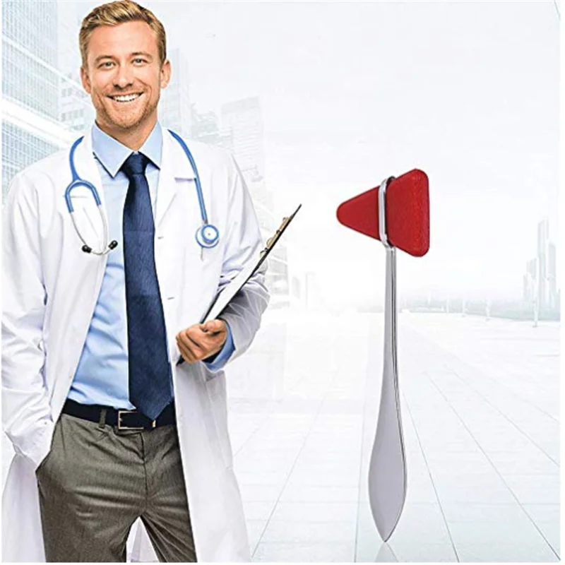 Medical Triangle Percussion Neurological Hammer Percussor Diagnostic Reflex Hammer Nerve Physical Examination Health Care Tool
Medical Triangle Percussion Neurological Hammer Percussor Diagnostic Reflex Hammer Nerve Physical Examination Health Care Tool