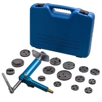 Pneumatic Disc Brake Caliper Piston Compressor Windback Wind Back Pad Tool 16pcs Air Operated Rewind Tool
Pneumatic Disc Brake Caliper Piston Compressor Windback Wind Back Pad Tool 16pcs Air Operated Rewind Tool
