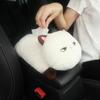 Cute Expression Meow Armrest Tissue Box High Quality Stuffed Cat Cartoon Paper Extraction Box Creative Car Mounted Chair Hanging
Cute Expression Meow Armrest Tissue Box High Quality Stuffed Cat Cartoon Paper Extraction Box Creative Car Mounted Chair Hanging