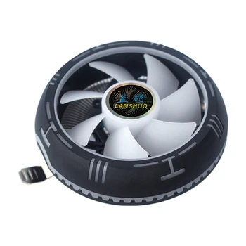 LANSHUO Xuanbing 400CPU Radiator Desktop Host Universal Down-Blowing Symphony Light Luminous Mute Computer Cooling Fan
LANSHUO Xuanbing 400CPU Radiator Desktop Host Universal Down-Blowing Symphony Light Luminous Mute Computer Cooling Fan