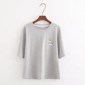 Women's Cotton Short Sleeve T-shirt Print O-neck Female T-shirts Casual 2019 Summer Fashion
Women's Cotton Short Sleeve T-shirt Print O-neck Female T-shirts Casual 2019 Summer Fashion