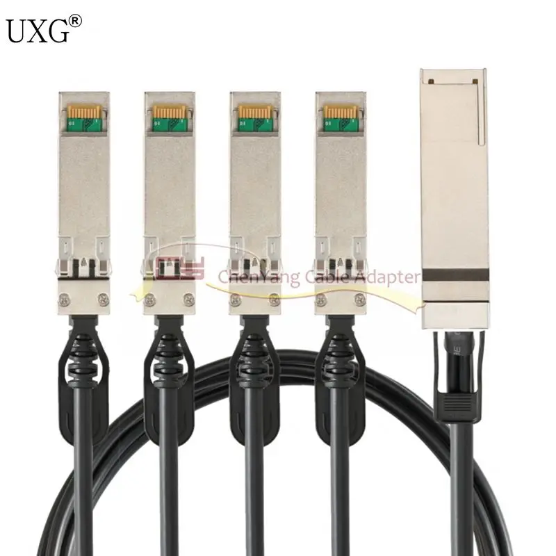 Пассивный медный кабель ЦАП QSFP + 40G на 4 SFP для Cisco Huawei H3C TP-LINK ZTE RIGOAL | Компьютеры и