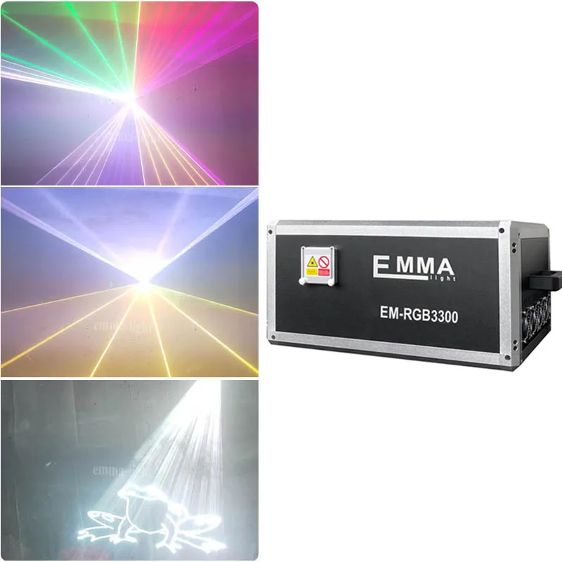 Новый лазер 20000 МВт 20 Вт полноцветный RGB DMX лазерная система светового шоу|Эффект