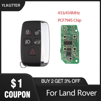 YLKGTTER 5 Button 434MHz Car Remote Smart Key Suit for Land Rover Discovery 4 / Freelander for Range Rover Sport / Evoque 
YLKGTTER 5 Button 434MHz Car Remote Smart Key Suit for Land Rover Discovery 4 / Freelander for Range Rover Sport / Evoque