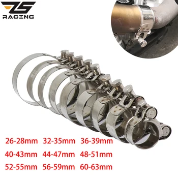 ZS Racing Motorcycle Stainless Steel 304 Single Exhaust Pipe Clamp Tube 26-28/32-35/36-39/40-43/44-47/48-51/52-55/56-59/60-63mm
ZS Racing Motorcycle Stainless Steel 304 Single Exhaust Pipe Clamp Tube 26-28/32-35/36-39/40-43/44-47/48-51/52-55/56-59/60-63mm