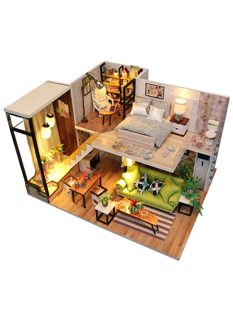 DIY Small House Villa Aegean Sea Handmade Creative for Making House Model Assembled Toys Gift Birthday Girl'S
DIY Small House Villa Aegean Sea Handmade Creative for Making House Model Assembled Toys Gift Birthday Girl'S