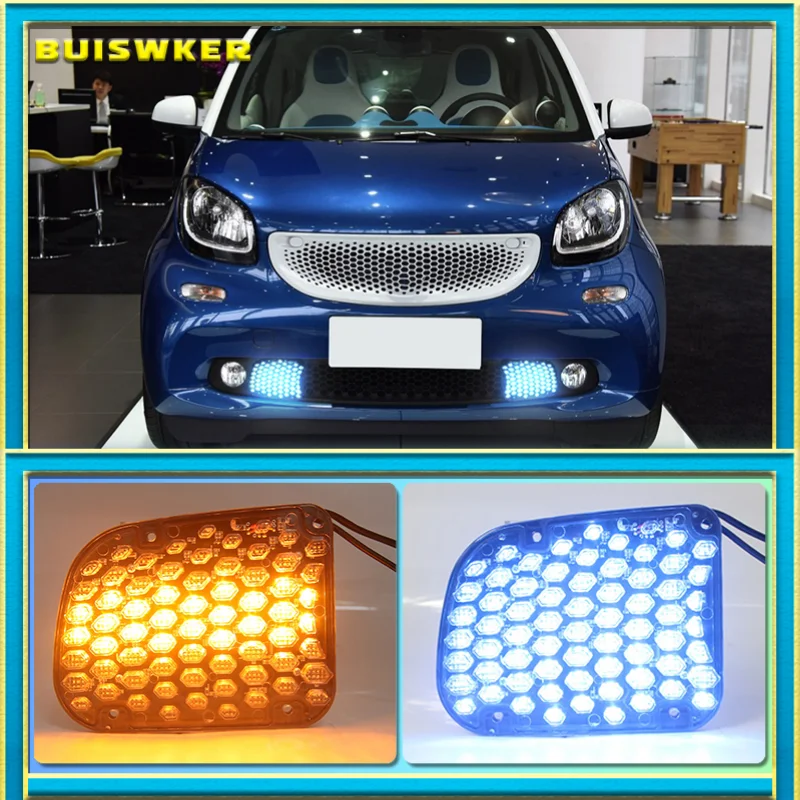 Дневные ходовые огни, светодиодные дневные ходовые огни для Mercedes Benz Smart fortwo 2016-2019, 2 шт.
Дневные ходовые огни, светодиодные дневные ходовые огни для Mercedes Benz Smart fortwo 2016-2019, 2 шт.