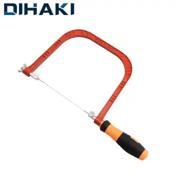 Mini Coping Saw Jig Saw U Type Fretsaw Woodworking Hand Tool Hand Hacksaw for Soft Metal, Wood, Plastic, Acrylic, Rubber
Mini Coping Saw Jig Saw U Type Fretsaw Woodworking Hand Tool Hand Hacksaw for Soft Metal, Wood, Plastic, Acrylic, Rubber