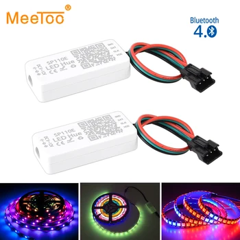 SP110E Hue RGB Bluetooth Controller for WS2812B WS2811 Led Strip SK6812 RGB/RGBW APA102 Pixels Tape Light APP Control DC5V-12V
SP110E Hue RGB Bluetooth Controller for WS2812B WS2811 Led Strip SK6812 RGB/RGBW APA102 Pixels Tape Light APP Control DC5V-12V