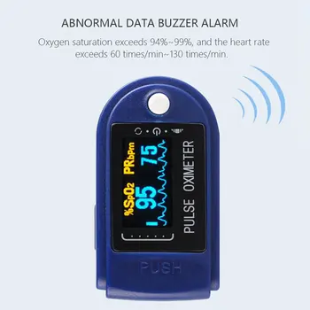 Fingertip pulse oximeter new home blood oxygen saturation monitor ABS PC Low power consumption Automatic standby health care
Fingertip pulse oximeter new home blood oxygen saturation monitor ABS PC Low power consumption Automatic standby health care