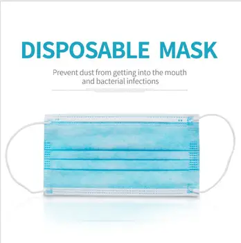 50PCS Disposable Mouth Masks 3-Layer Thicker Anti Dust Breathable Earloop Face Mask Comfortable Sanitary Mask
50PCS Disposable Mouth Masks 3-Layer Thicker Anti Dust Breathable Earloop Face Mask Comfortable Sanitary Mask