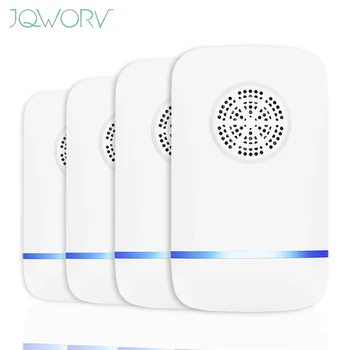 4pcs Electronic Ultrasonic Pest Repeller Rodent Control Indoor Cockroach Mosquito Insect Killer mosquito repellent AC90-250V
4pcs Electronic Ultrasonic Pest Repeller Rodent Control Indoor Cockroach Mosquito Insect Killer mosquito repellent AC90-250V