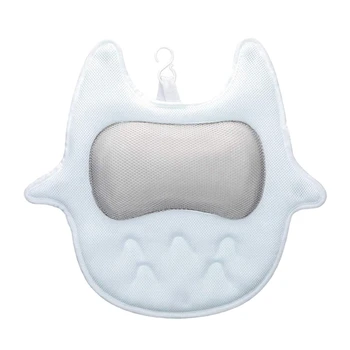 Non-Slip Spa Bath Pillow for Tub with 5D Air Mesh Technology Bath Pillow Cushion Provides Head Neck Shoulder Support In Tub
Non-Slip Spa Bath Pillow for Tub with 5D Air Mesh Technology Bath Pillow Cushion Provides Head Neck Shoulder Support In Tub
