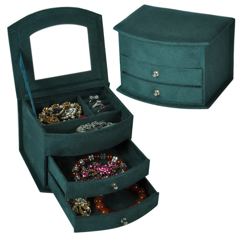 Handmade Jewelry Box Desktop Suede Drawer Princess European Ring Necklace Organizing Jewelry Storage Box jewelry organizer
Handmade Jewelry Box Desktop Suede Drawer Princess European Ring Necklace Organizing Jewelry Storage Box jewelry organizer