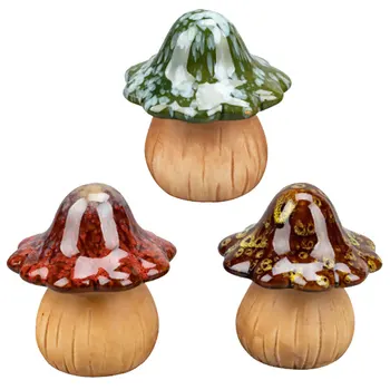3pcs Simulated Mushroom Decor Delicate Plant Model Decorative Ceramics Crafts Table Layout for Home Garden Desktop Outdoor
3pcs Simulated Mushroom Decor Delicate Plant Model Decorative Ceramics Crafts Table Layout for Home Garden Desktop Outdoor