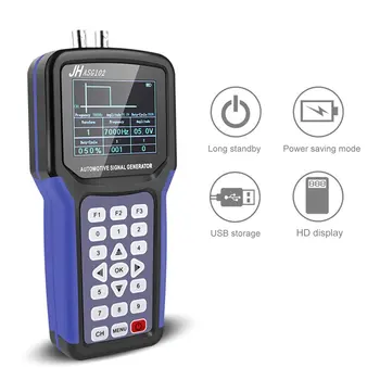 ASG102 Digital Handheld Signal Generators 2 Channels JHASG102 Automotive Signal Generator Kit With CAN Data Function
ASG102 Digital Handheld Signal Generators 2 Channels JHASG102 Automotive Signal Generator Kit With CAN Data Function
