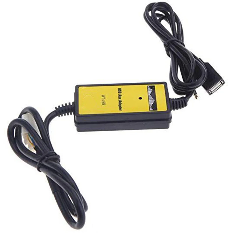 Aux Интерфейс машину с USB туманный распылитель MP3 адаптер 3 5 мм AUX в Вход для 2005 2011 Camry