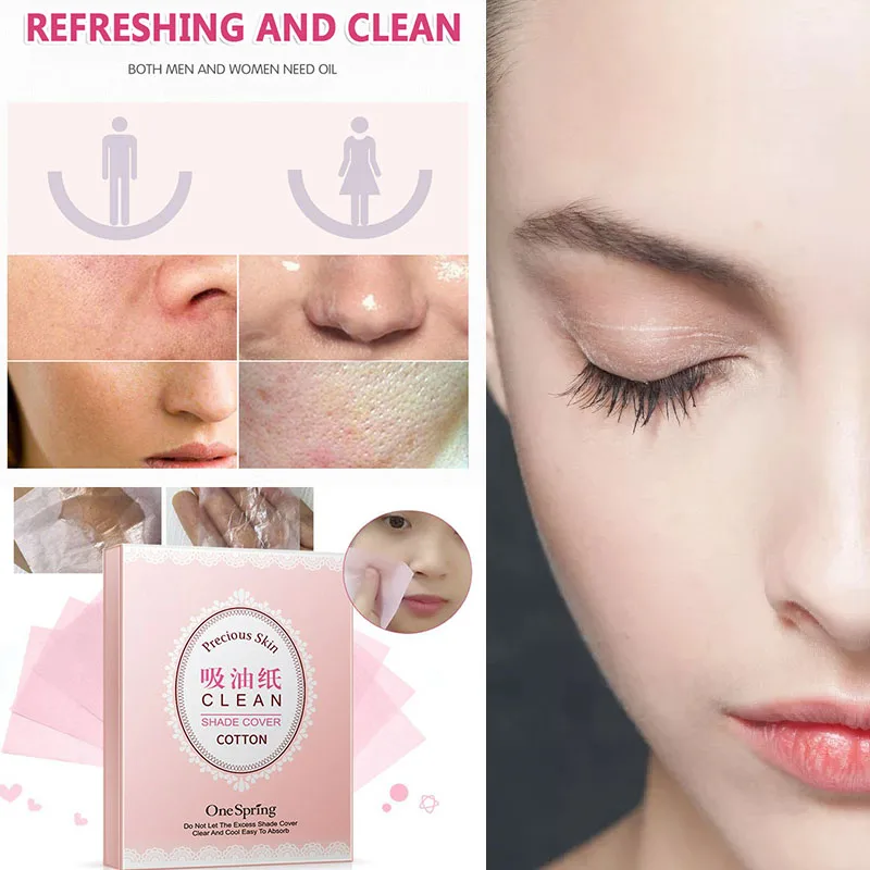 100pcs/pack Refreshing Oil Control Makeup Oil-absorbing Facial Tissue And Fresh Clean Oil-absorbing Paper Clean Bathroom Tools
100pcs/pack Refreshing Oil Control Makeup Oil-absorbing Facial Tissue And Fresh Clean Oil-absorbing Paper Clean Bathroom Tools