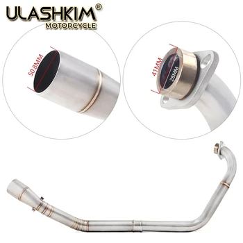 Motorcycle Full Exhaust Escape System Modifed Middle Link Pipe Slip On For Yamaha YZF R15 MT-15 MT15 2008-2017 MT 125
Motorcycle Full Exhaust Escape System Modifed Middle Link Pipe Slip On For Yamaha YZF R15 MT-15 MT15 2008-2017 MT 125