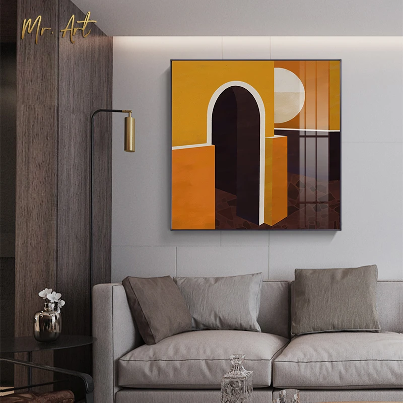 Abstract Canvas Painting Yellow Archway and A Boy Reading Poster Home Decor Modern Wall Art Pictures for Living Room Dining Room
Abstract Canvas Painting Yellow Archway and A Boy Reading Poster Home Decor Modern Wall Art Pictures for Living Room Dining Room