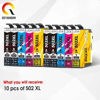 CMYK SUPPLIES 10PK 502XL T502XL 502 ink cartridge for Epson Expression Home XP-5100 5105 2860DWF 2865D
CMYK SUPPLIES 10PK 502XL T502XL 502 ink cartridge for Epson Expression Home XP-5100 5105 2860DWF 2865D