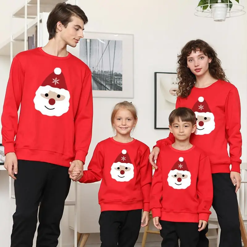 Family Christmas Sweaters Father Mother Kids Matching Outfits Look New Year Soft Warm Daughter Son Clothing Mommy and Me Clothes
Family Christmas Sweaters Father Mother Kids Matching Outfits Look New Year Soft Warm Daughter Son Clothing Mommy and Me Clothes
