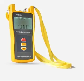 Fiber Optical Multimeter -50~+26dBm JW3208C Handheld Optical Power Meter with JW3109 Optical Light Source 1310/1550nm
Fiber Optical Multimeter -50~+26dBm JW3208C Handheld Optical Power Meter with JW3109 Optical Light Source 1310/1550nm