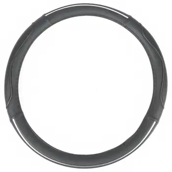 15" Universal Soft Leather Black Chrome Perforated Custom Steering Wheel Cover US Stock
15" Universal Soft Leather Black Chrome Perforated Custom Steering Wheel Cover US Stock