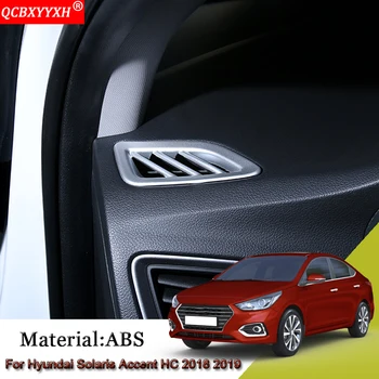 ABS Car Dashboard Frame Air Conditioning Outlet Cover Sequins Stickers Car Accessories For Hyundai Solaris Accent HC 2018 2019
ABS Car Dashboard Frame Air Conditioning Outlet Cover Sequins Stickers Car Accessories For Hyundai Solaris Accent HC 2018 2019