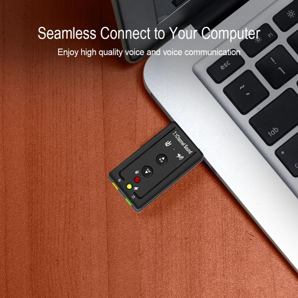 USB Hubs USB 2.0 External Sound Card 7.1CH Audio Mini Adapter Button Control 3.5mm Earphone MIC Interface Computer Components
USB Hubs USB 2.0 External Sound Card 7.1CH Audio Mini Adapter Button Control 3.5mm Earphone MIC Interface Computer Components