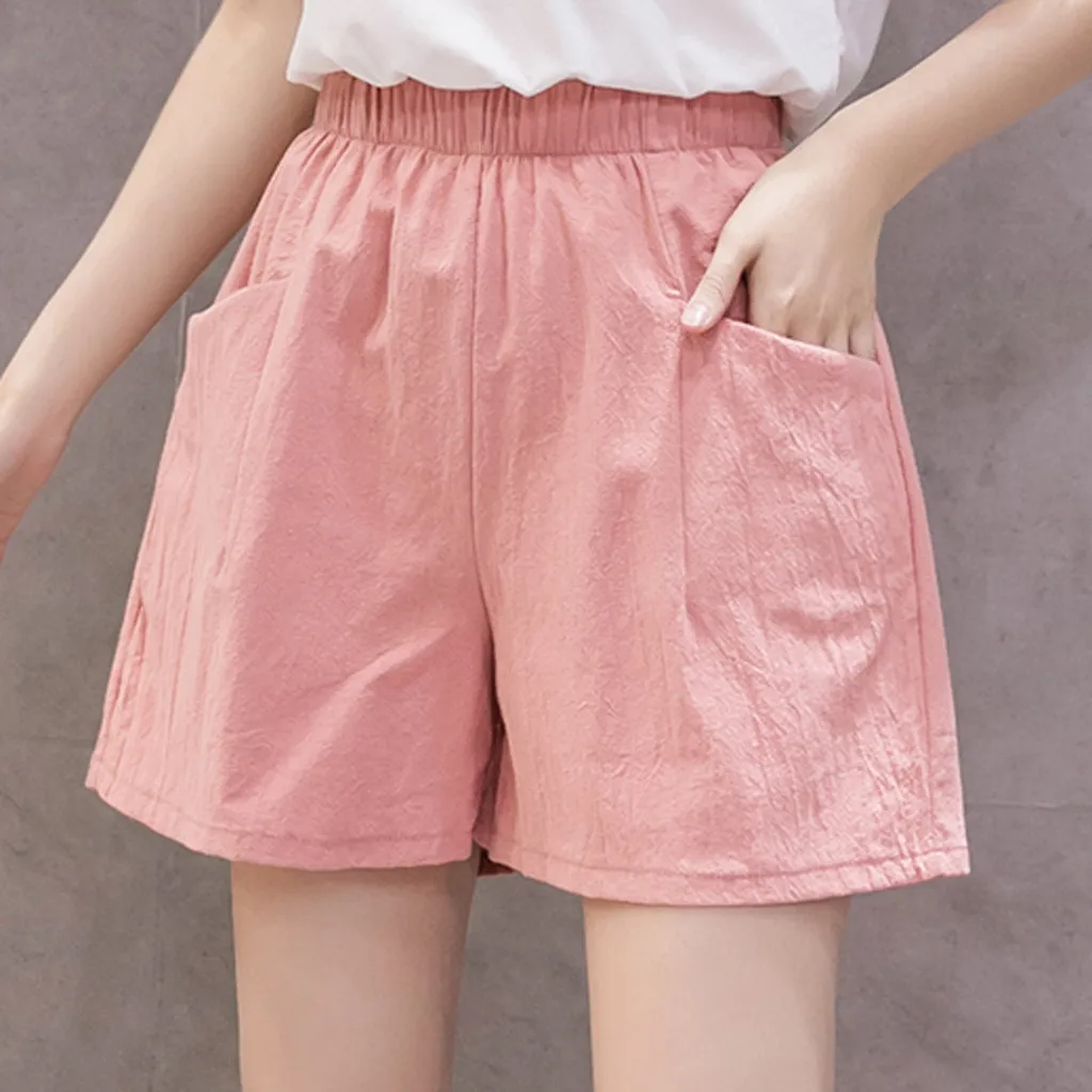 Womans short high waist Linen Loose Casual thin shorts for women double Pocket Wide Leg Linen sport Short outdoor short mujer
Womans short high waist Linen Loose Casual thin shorts for women double Pocket Wide Leg Linen sport Short outdoor short mujer