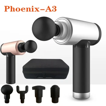 Phoenix Massage Gun a3 Deep Muscle Relaxation Fascia Gun Massager 4 Modes 4 Heads Body Massager Noise Reduction Brushless Motor
Phoenix Massage Gun a3 Deep Muscle Relaxation Fascia Gun Massager 4 Modes 4 Heads Body Massager Noise Reduction Brushless Motor