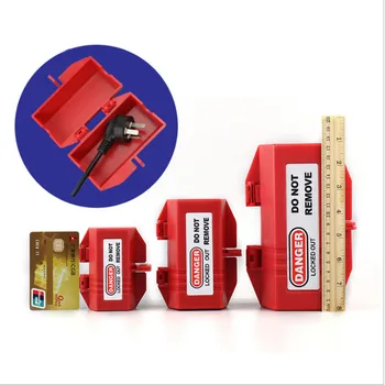 Electrical Appliance Large Plug Lockout Tagout Box Lock Device Safety LOTO Tool for power plug
Electrical Appliance Large Plug Lockout Tagout Box Lock Device Safety LOTO Tool for power plug