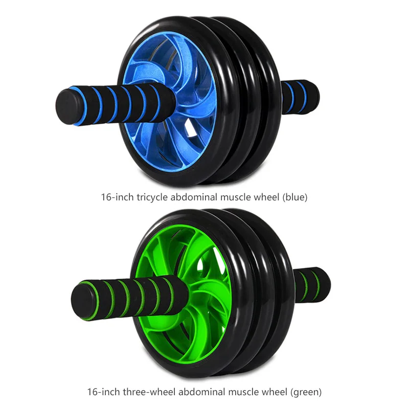 AB Roller Home Gym Fitness Equipment Three-Wheel Abdominal Exercise Wheel Roller Non-Slip Tire Pattern Fitness Gym Exercise
AB Roller Home Gym Fitness Equipment Three-Wheel Abdominal Exercise Wheel Roller Non-Slip Tire Pattern Fitness Gym Exercise