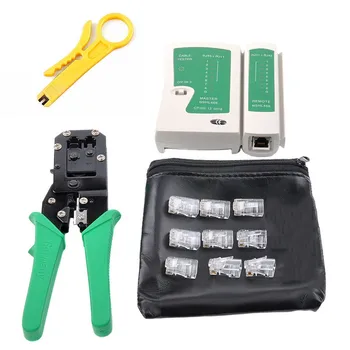 Network Ethernet Cable Tester Rofessional Crimper Crimping Tool Punch Down Wire Line Detector Cable Clamp Pliers
Network Ethernet Cable Tester Rofessional Crimper Crimping Tool Punch Down Wire Line Detector Cable Clamp Pliers