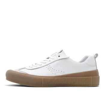 Genuine Spring Leather 2020 Men Luxury Brand Sneakers Homme Comfortable Casual Round Toe Sewing White Flats Shoes
Genuine Spring Leather 2020 Men Luxury Brand Sneakers Homme Comfortable Casual Round Toe Sewing White Flats Shoes