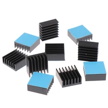 10pcs 14x14x6mm Black Anodize Extruded Aluminum Radiators Aluminium Heatsink Ram With Thermal Pad Fans & Cooling
10pcs 14x14x6mm Black Anodize Extruded Aluminum Radiators Aluminium Heatsink Ram With Thermal Pad Fans & Cooling
